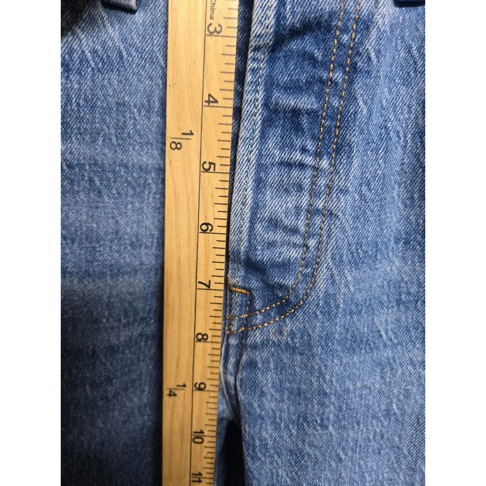 Levis Premium 501 Skinny Jeans Womens 27 Medium Wash Blue Denim 29502-0142